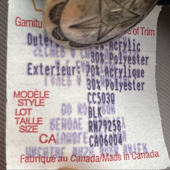 90’s Style County Clothing Co Fleece Western Style Vest M NWT - Picture 7 of 8